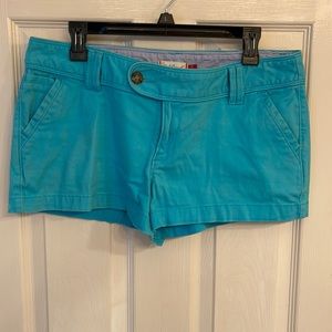 Light blue/teal short